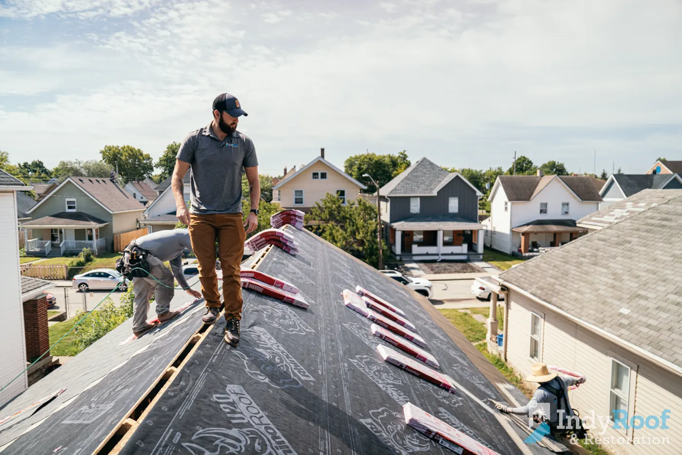 Commercial roof inspection documented in Prince's Lakes